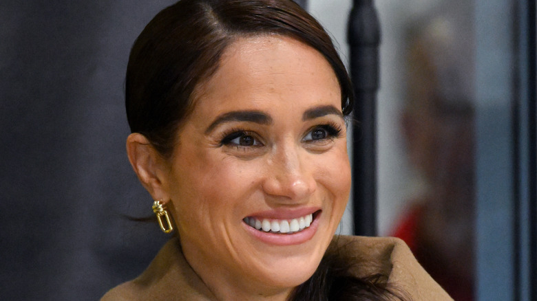 Meghan Markle smiling