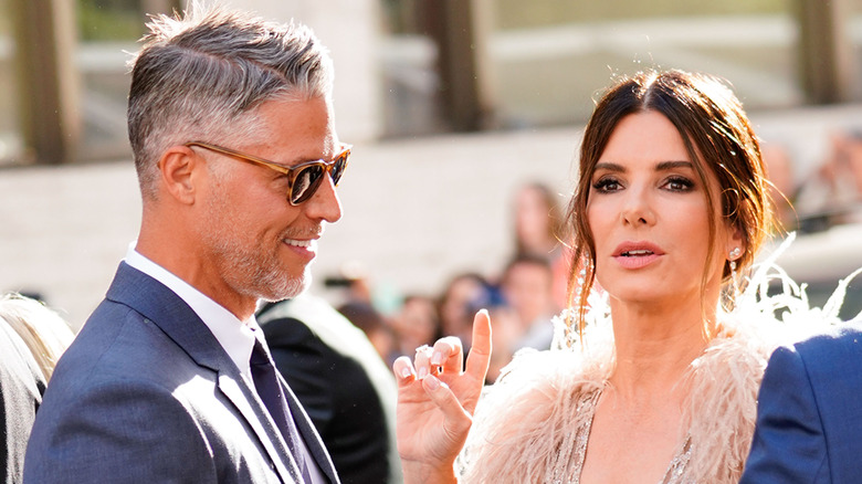 Sandra Bullock and Bryan Randall