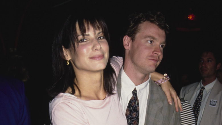 Sandra Bullock and Tate Donovan