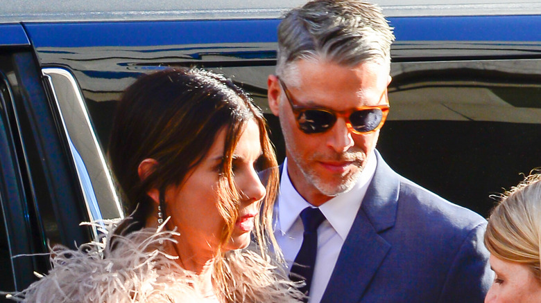 Sandra Bullock and Bryan Randall