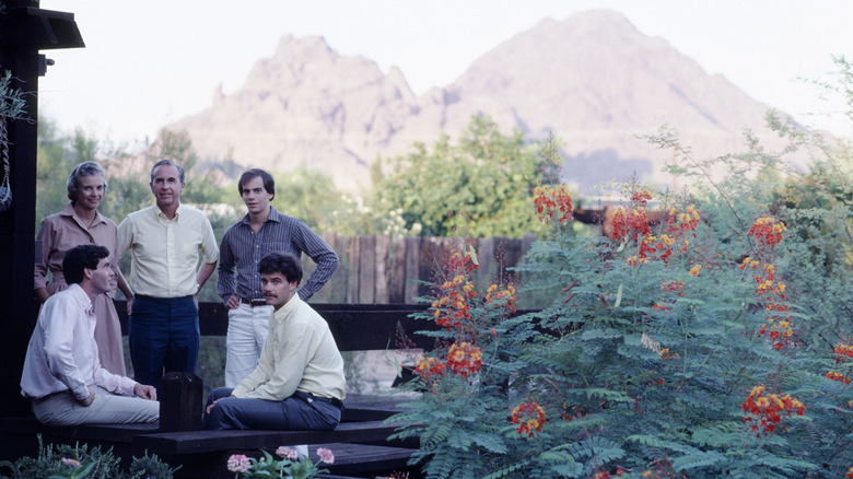 Sandra Day O'Connor and her family in Arizona