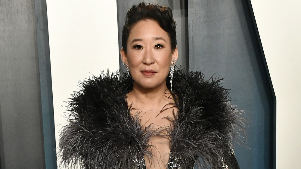 Sandra Oh posing