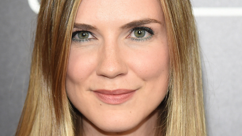 Sara Canning at an event