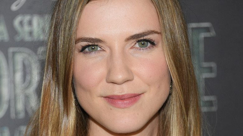 Sara Canning smiling