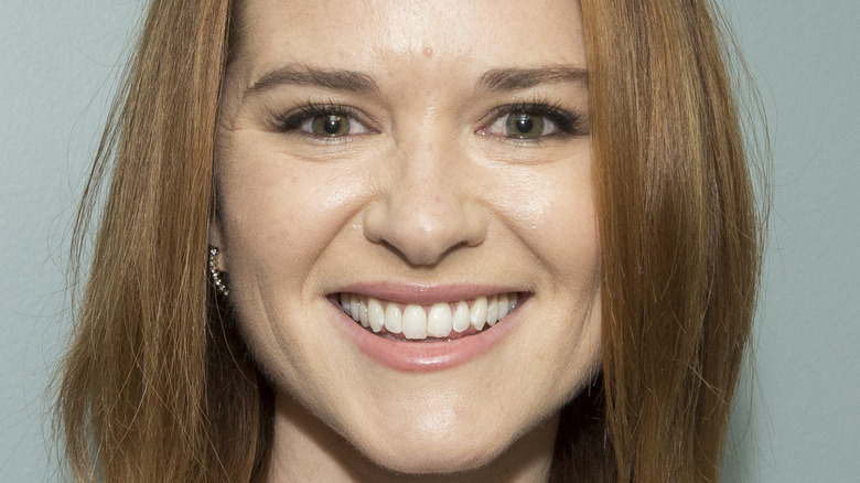 Sarah Drew smiling