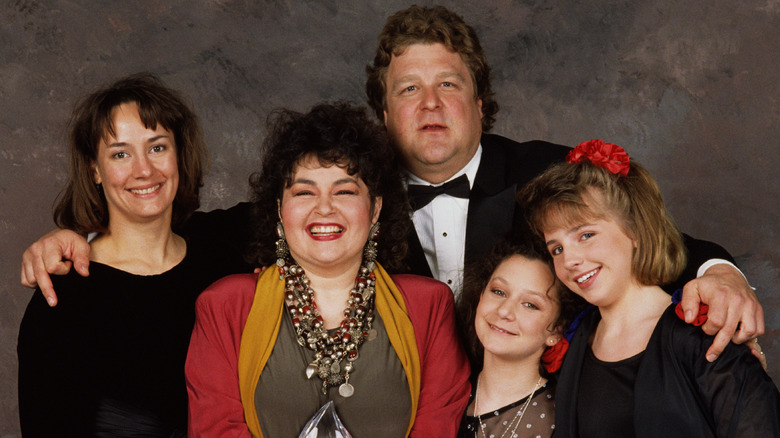 The cast of Roseanne