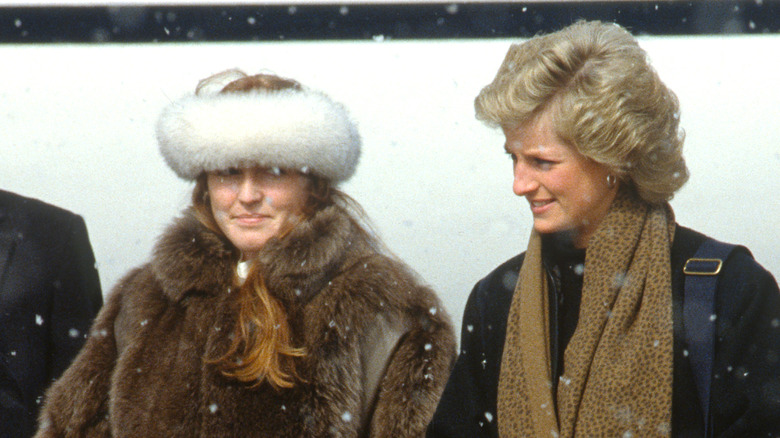 Sarah Ferguson and Princess Diana in NYC