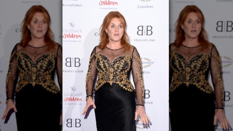 Sarah Ferguson at the Butterfly Ball 