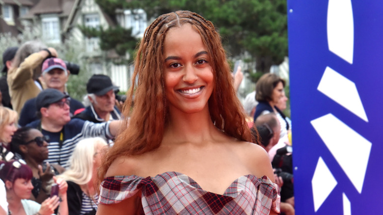 Malia Ann Obama attends the opening ceremony during the 50th Deauville American Film Festival