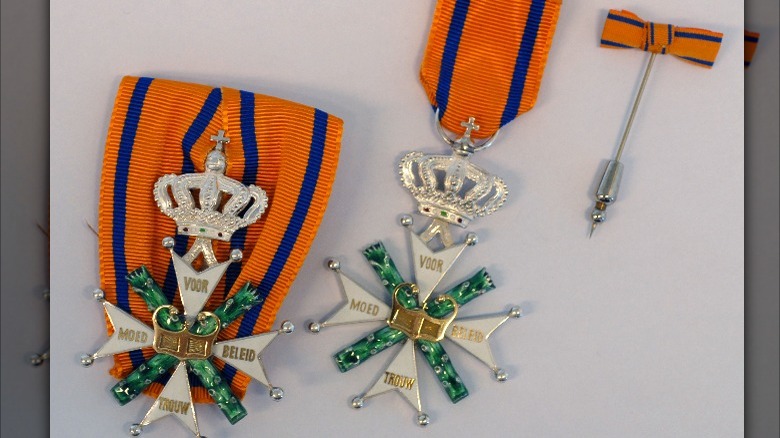 Military Order of William sash and badge