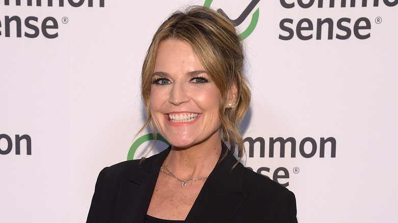 Savannah Guthrie attending an event