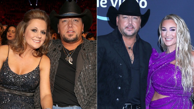 Jason Aldean with Jessica Ussery/Jason Aldean with Brittany Aldean