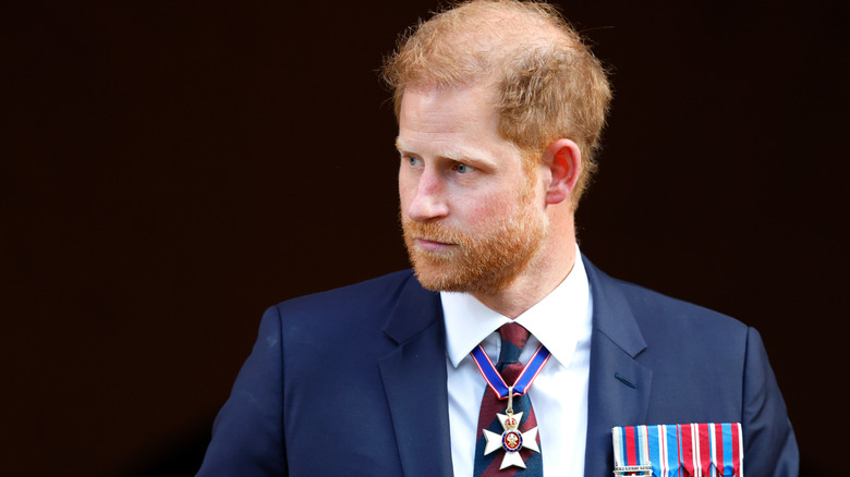 Prince Harry at St. Paul's Cathederal in London in 2024