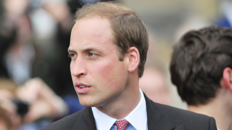 Prince William attends the wedding of Thomas Van Straubenzee and Lady Melissa Percy in Alnwick, England (2013)