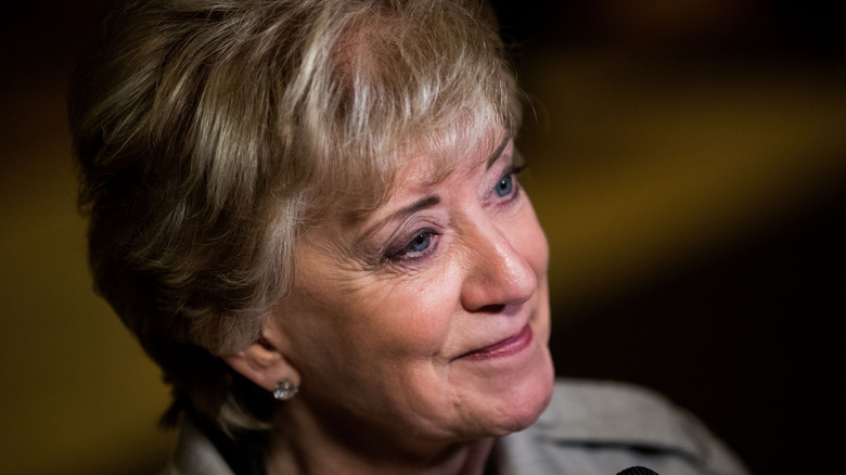 Linda McMahon smiling