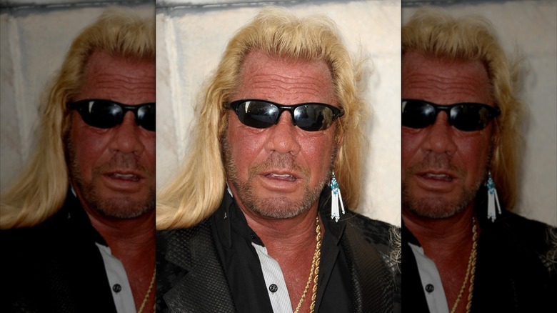 Duane "Dog" Chapman wearing sunglasses at Comedy Central's Roast of Charlie Sheen at Sony Studios, 2011