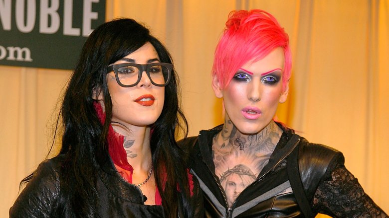 Kat Von D and Jeffree Star