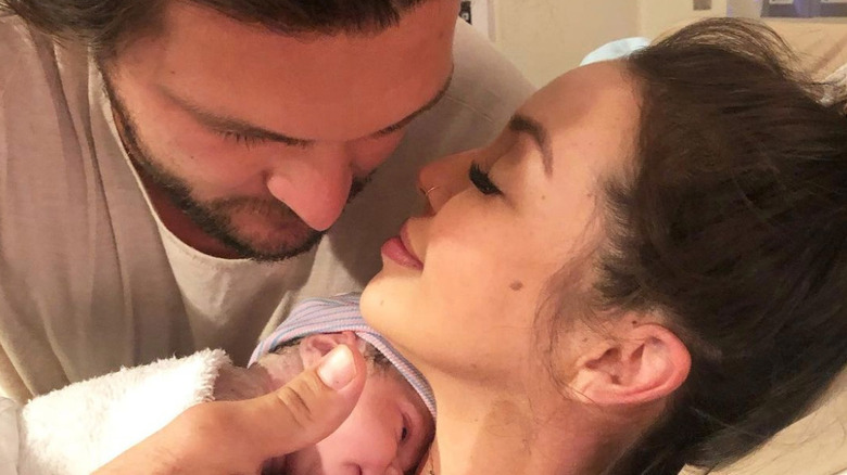 Scheana Shay and Brock Davies instagram birth announcement