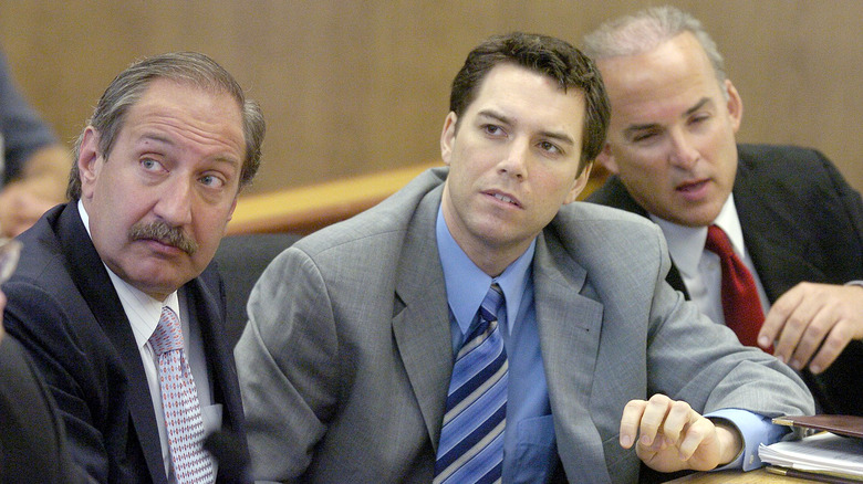 Scott Peterson and his defense team