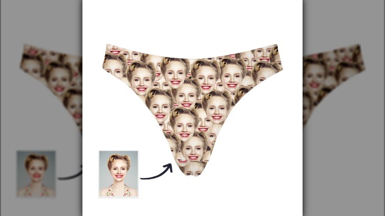 personalized image example seamless undies