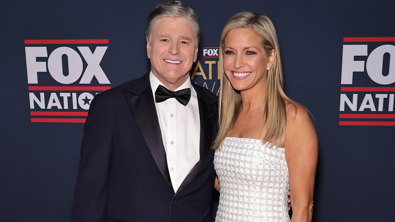 Sean Hannity and Ainsley Eahardt during FOX Nation's 2024 Patriot Awards