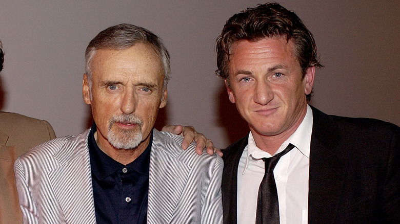 Dennis Hopper with Sean Penn