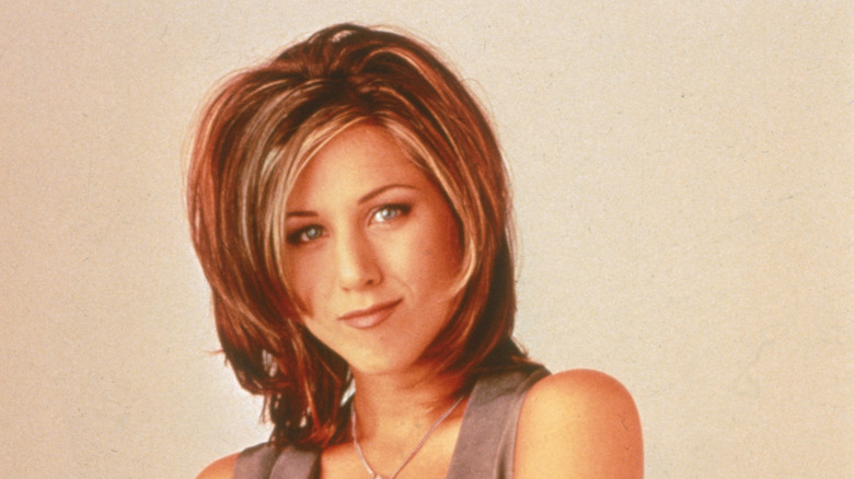 Jennifer Aniston with "the Rachel" hairstyle