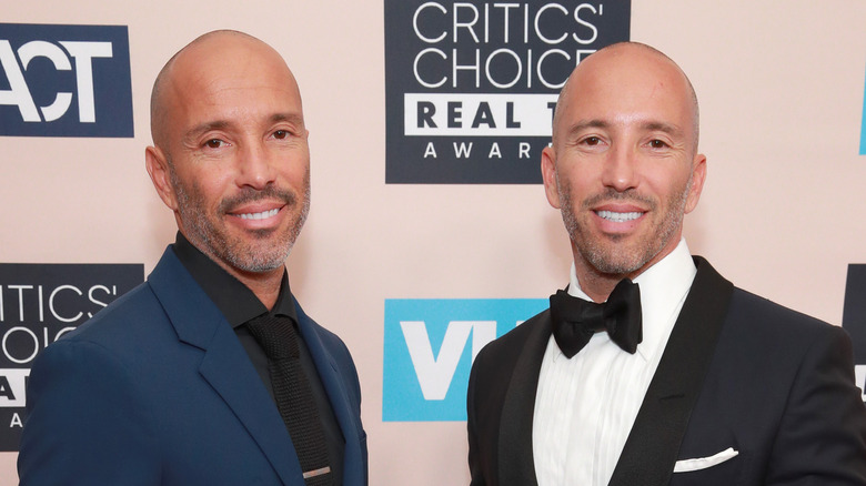 Jason and Brett Oppenheim at Critics Choice Awards