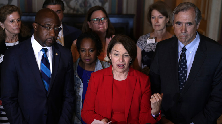 Amy Klobuchar meeting with Texas House Democrats 