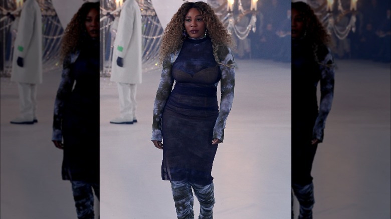 Serena Williams at Paris Fashion Week