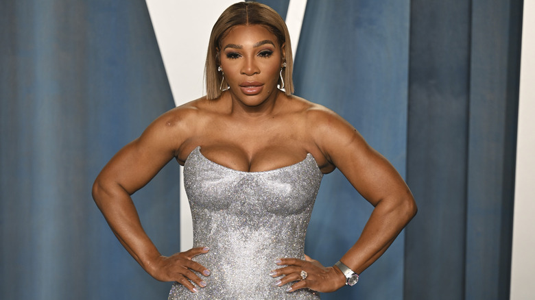 Serena Williams at the Oscars Vanity Fair party