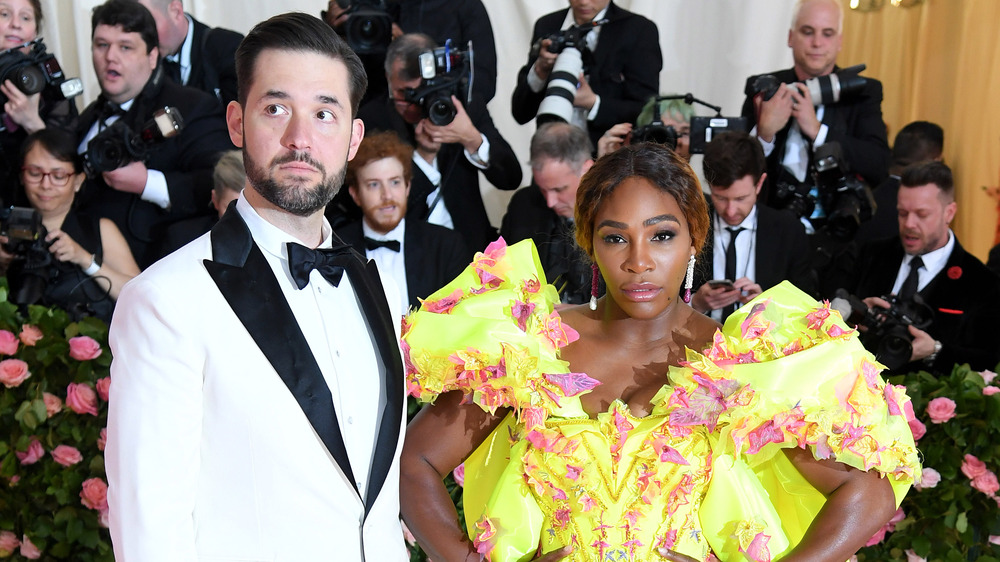 Serena Williams and husband Alexis Ohanian at the Met Gala