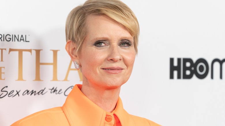 Cynthia Nixon at the premiere of "AJLT"