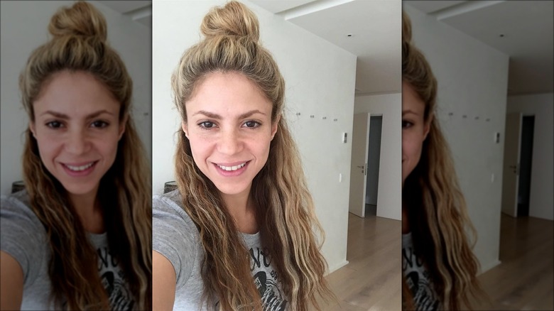 Shakira without makeup