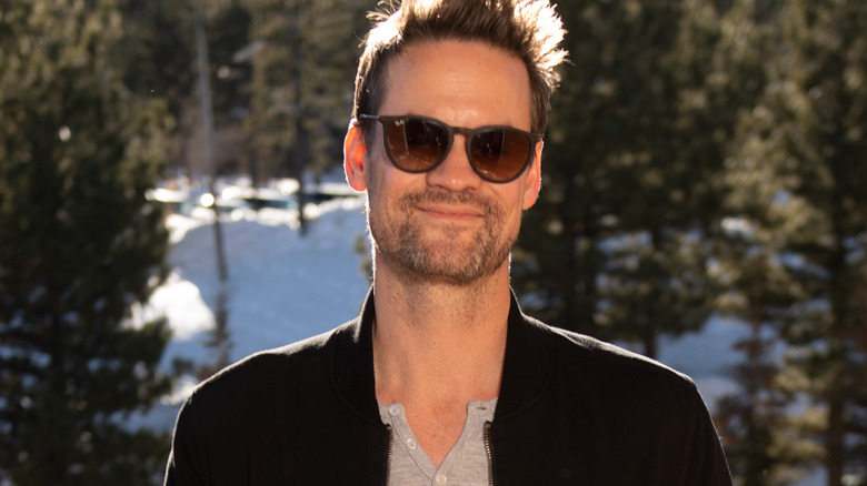 Shane West with snowy background