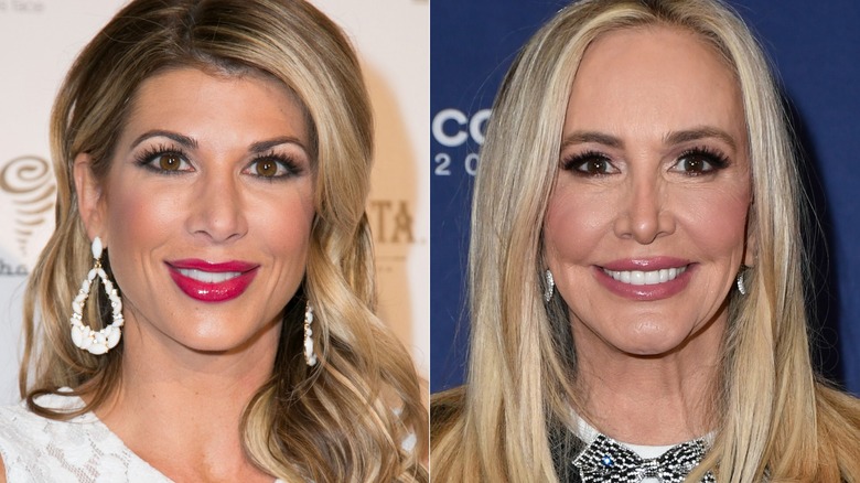 Split image of Alexis Bellino and Shannon Beador