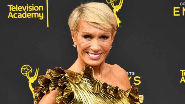 Barbara Corcoran at Emmys red carpet