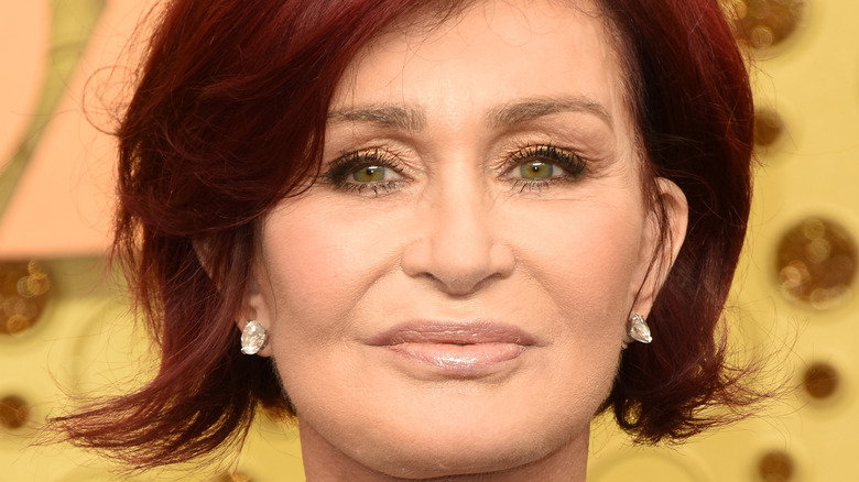 Sharon Osbourne smiling