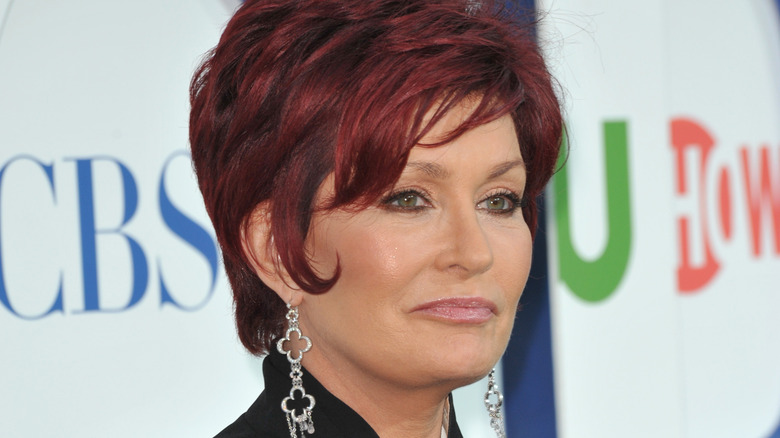 Sharon Osbourne posing