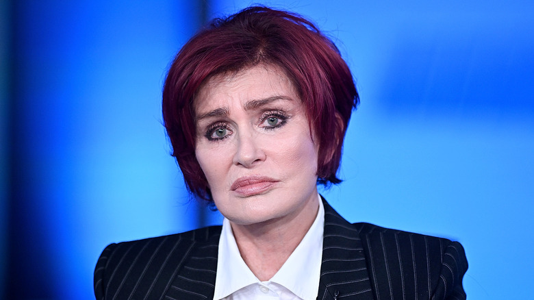 Sharon Osbourne talking