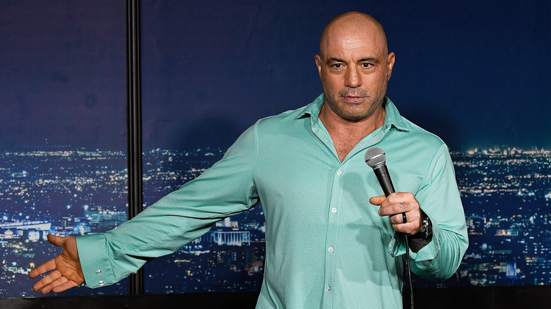 Joe Rogan on stage