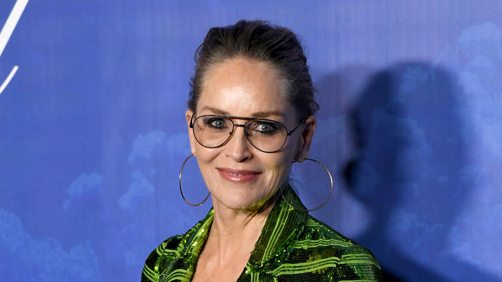 Sharon Stone attending an event