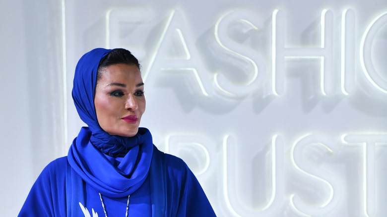 Sheikha Moza at Fashion Trust Arabia