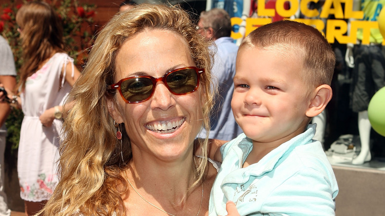 Sheryl Crow with her son Wyatt 