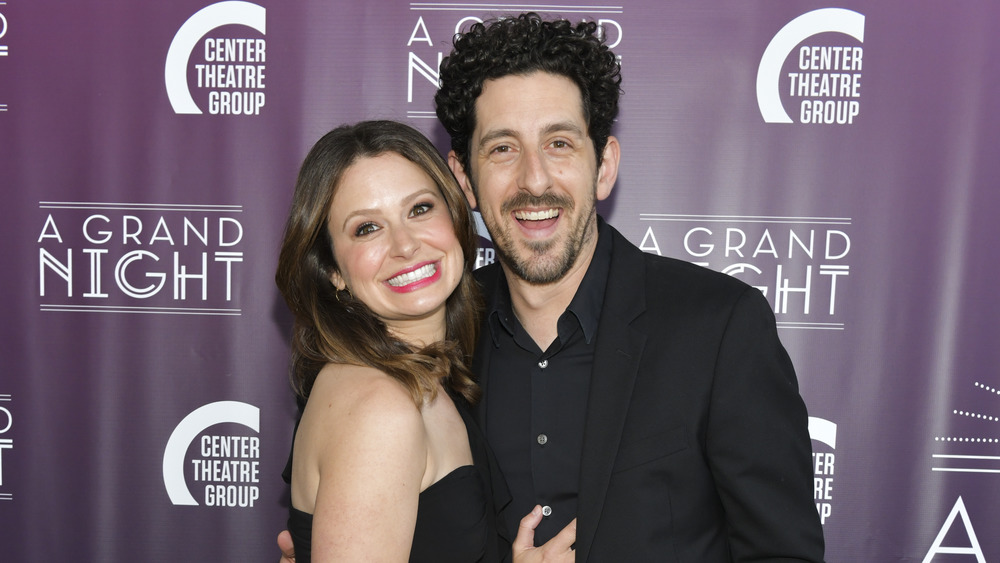 Shondaland actors Katie Lowes and Adam Shapiro