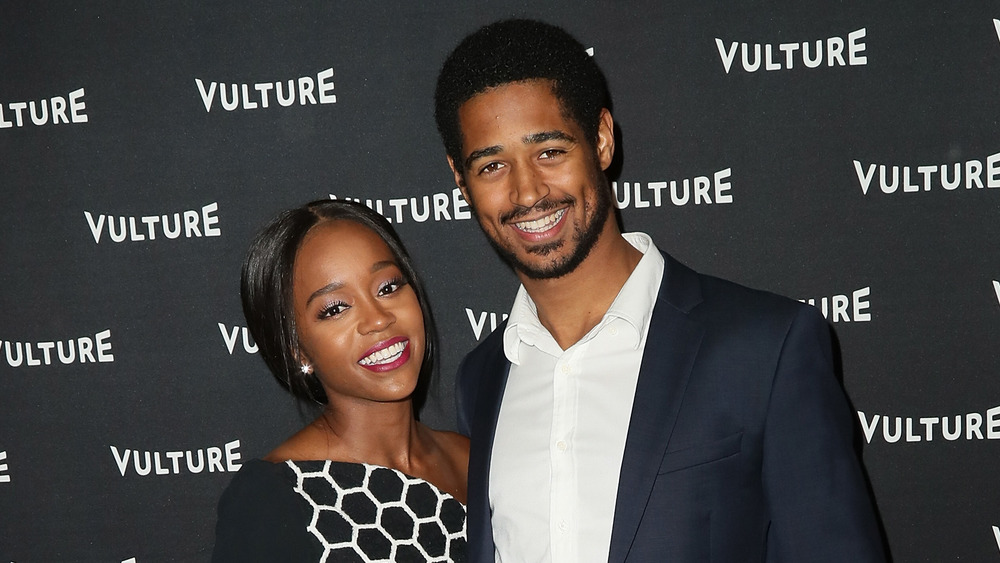 Shondaland actors Aja Naomi King and Alfred Enoch