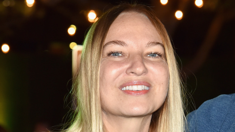 Sia smiling at an event