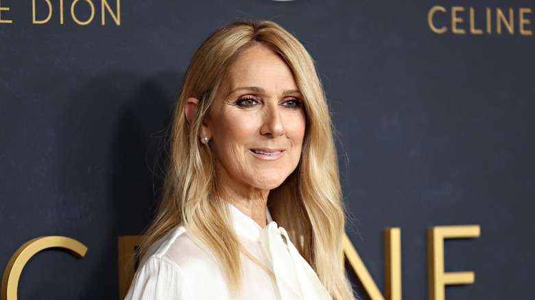 Celine Dion smiling