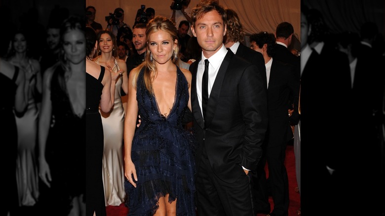 Sienna Miller and Jude Law