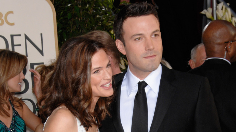 Ben Affleck and Jennifer Garner at the Golden Globes